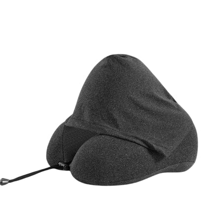 ComfyTravel - Hooded Memory Foam U Pillow