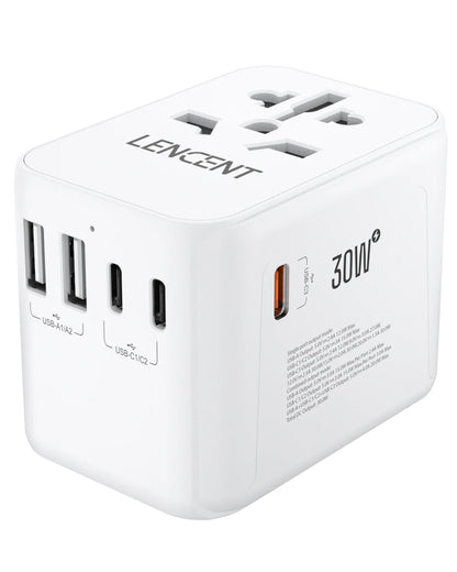 PowerWorld – Universal Adapter with Fast Charging