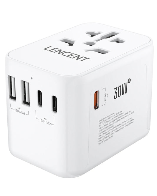 PowerWorld – Adaptador Universal con Carga Rápida