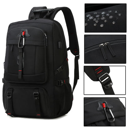 TrekMax 50L - Waterproof Travel and Adventure Backpack