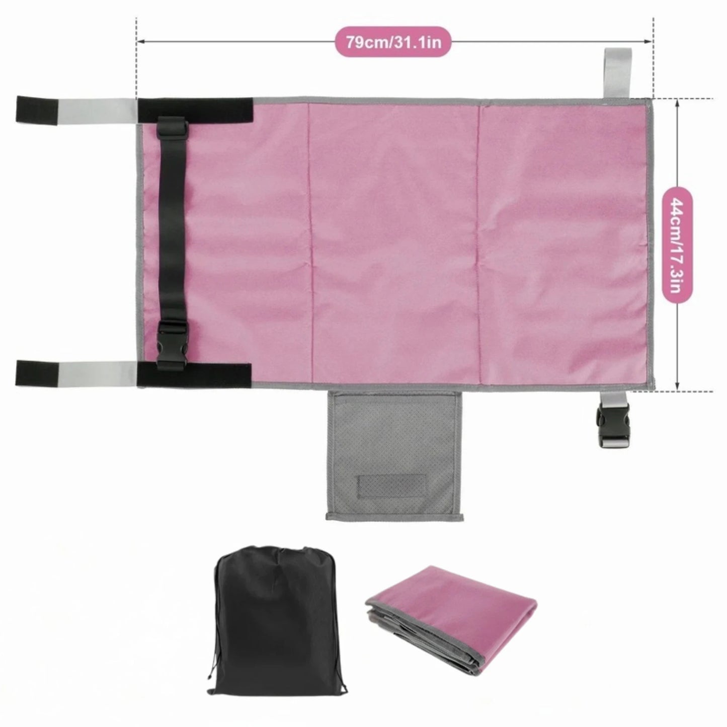 SkyNap Kids – Cama de Viaje para Avión con Bolsa de Transporte