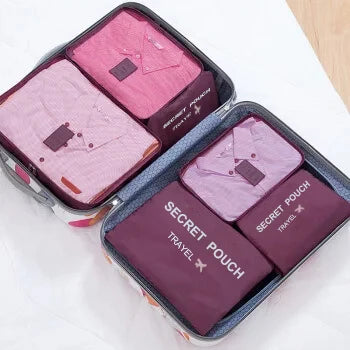 PackTravel - Set de 6 Bolsas de Almacenamiento de Viaje