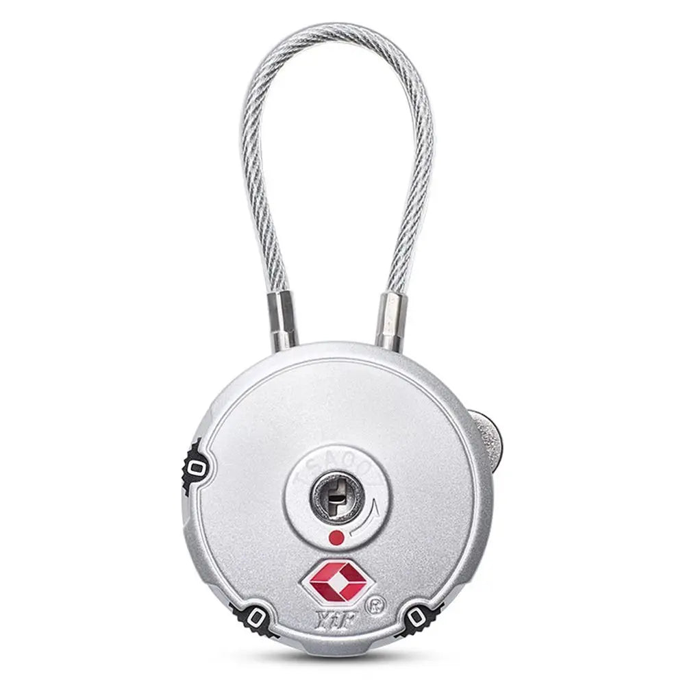 TSA SecureLock – Combination Luggage Lock with Steel Cable
