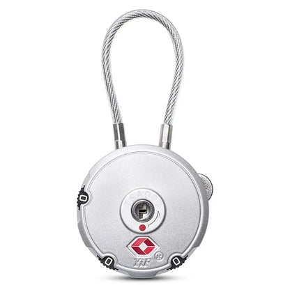 TSA SecureLock – Combination Luggage Lock with Steel Cable