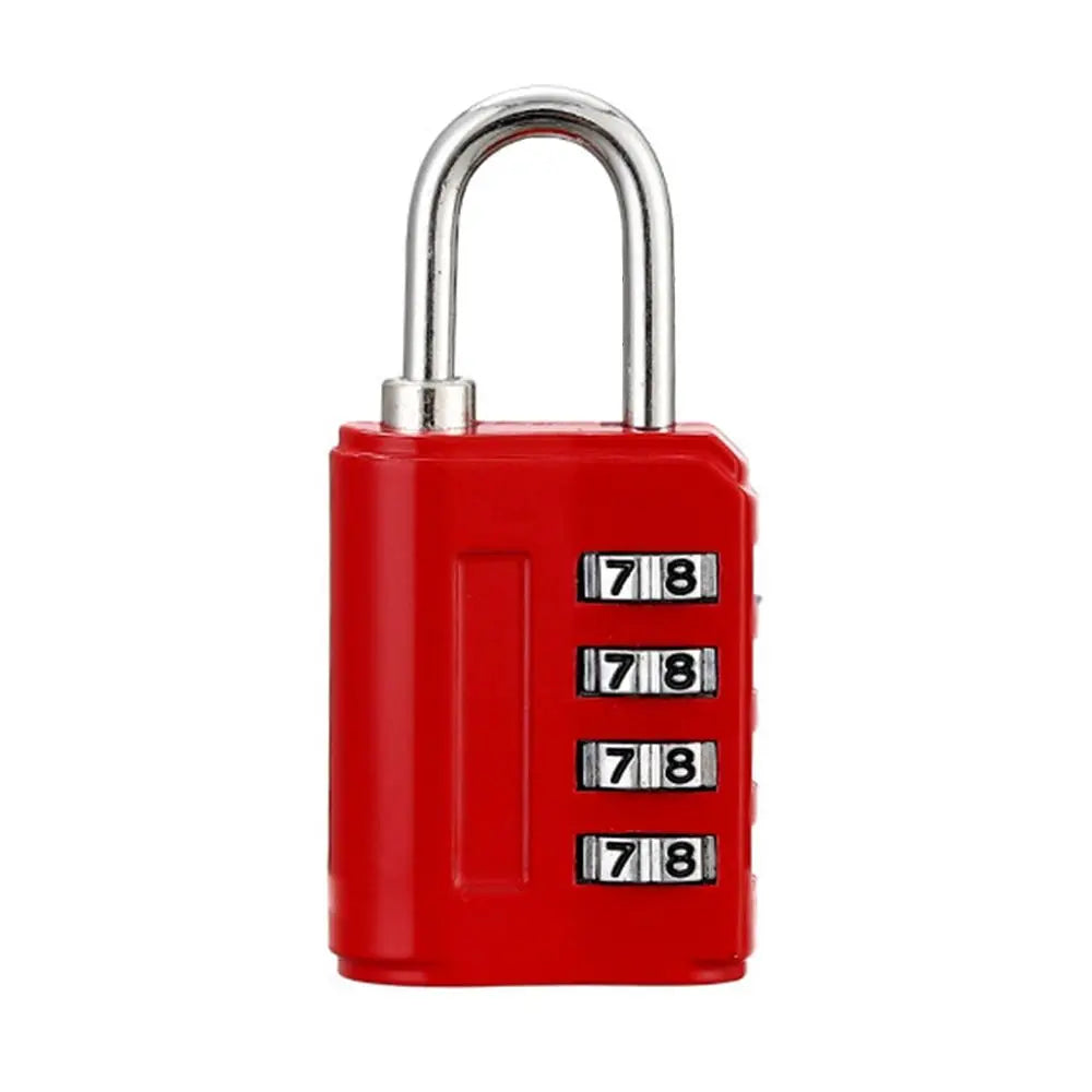 ColorLock 4D – Multicolor Anti-Theft Combination Padlock