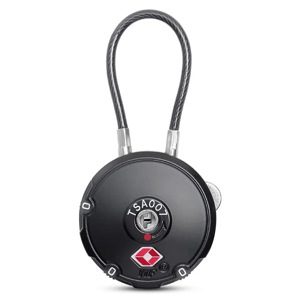 TSA SecureLock – Combination Luggage Lock with Steel Cable