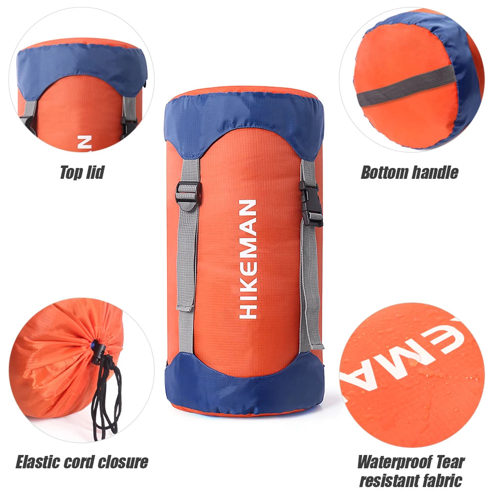 PackLite – Bolsa de Compresión Ultraligera e Impermeable para Saco de Dormir
