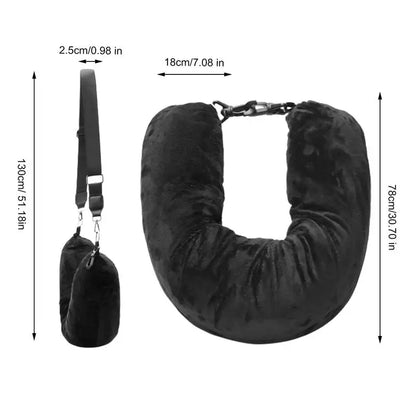 FlexiPack – Almohada de Viaje Rellenable y Bolsa Organizadora 2 en 1
