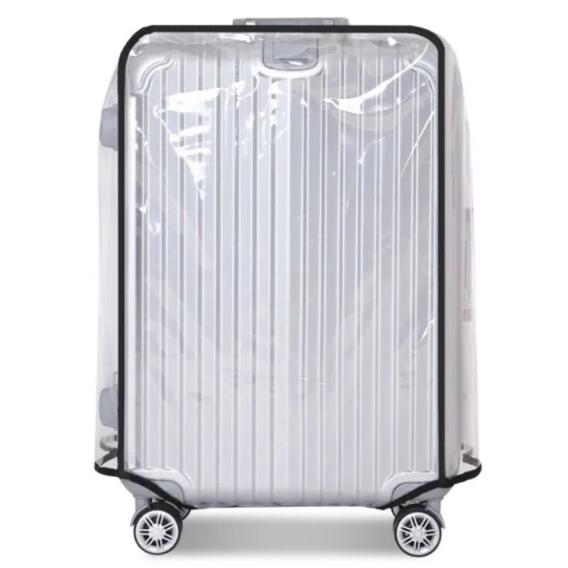 ClearGuard – Waterproof Transparent Suitcase Cover