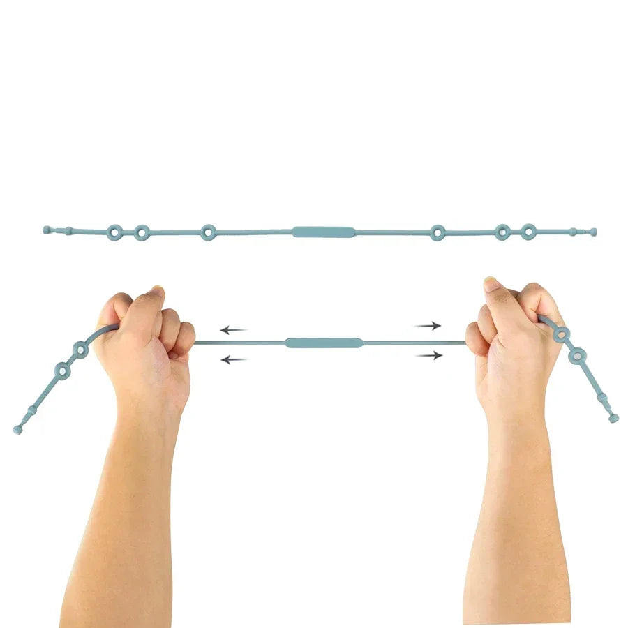 PacifyClip – Clip de Silicona Ajustable para Chupete y Mordedor de Bebé