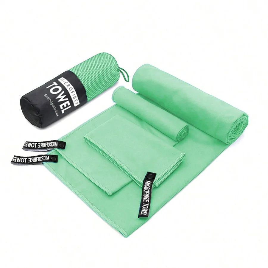 TriFit: Set de Toallas de Microfibra Ultra Absorbentes