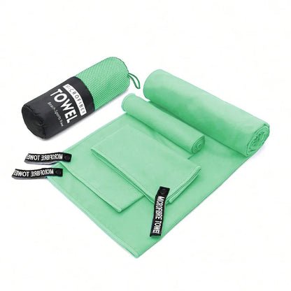 TriFit: Set de Toallas de Microfibra Ultra Absorbentes