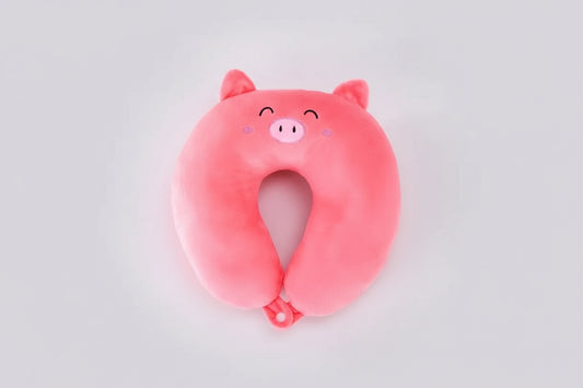 CozyTravel – Almohada U-Shape de Viaje con Diseño de Animalito