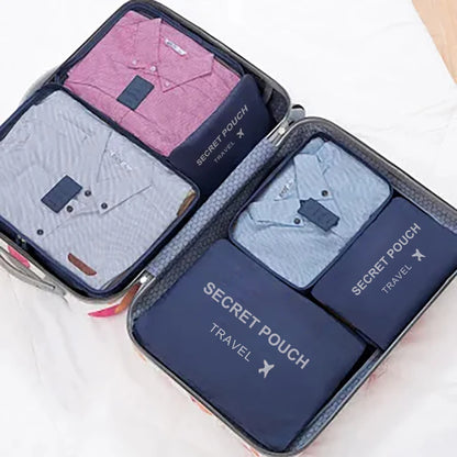 PackTravel - Set de 6 Bolsas de Almacenamiento de Viaje