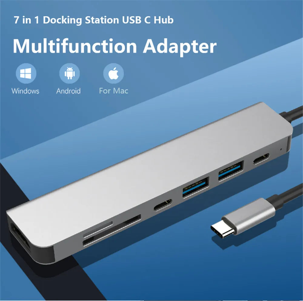 MZX ProDock 7 – Estación Docking 7 en 1 USB-C