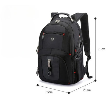 SwissPro 17” – Mochila Multifuncional para Viaje y Trabajo