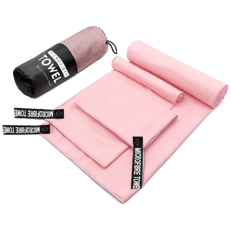 TriFit: Set de Toallas de Microfibra Ultra Absorbentes