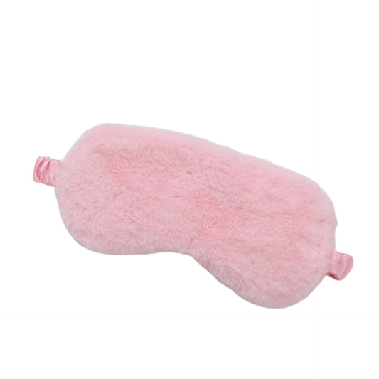 SoftDream - Mascarilla para Dormir Peluda y Súper Bloqueante