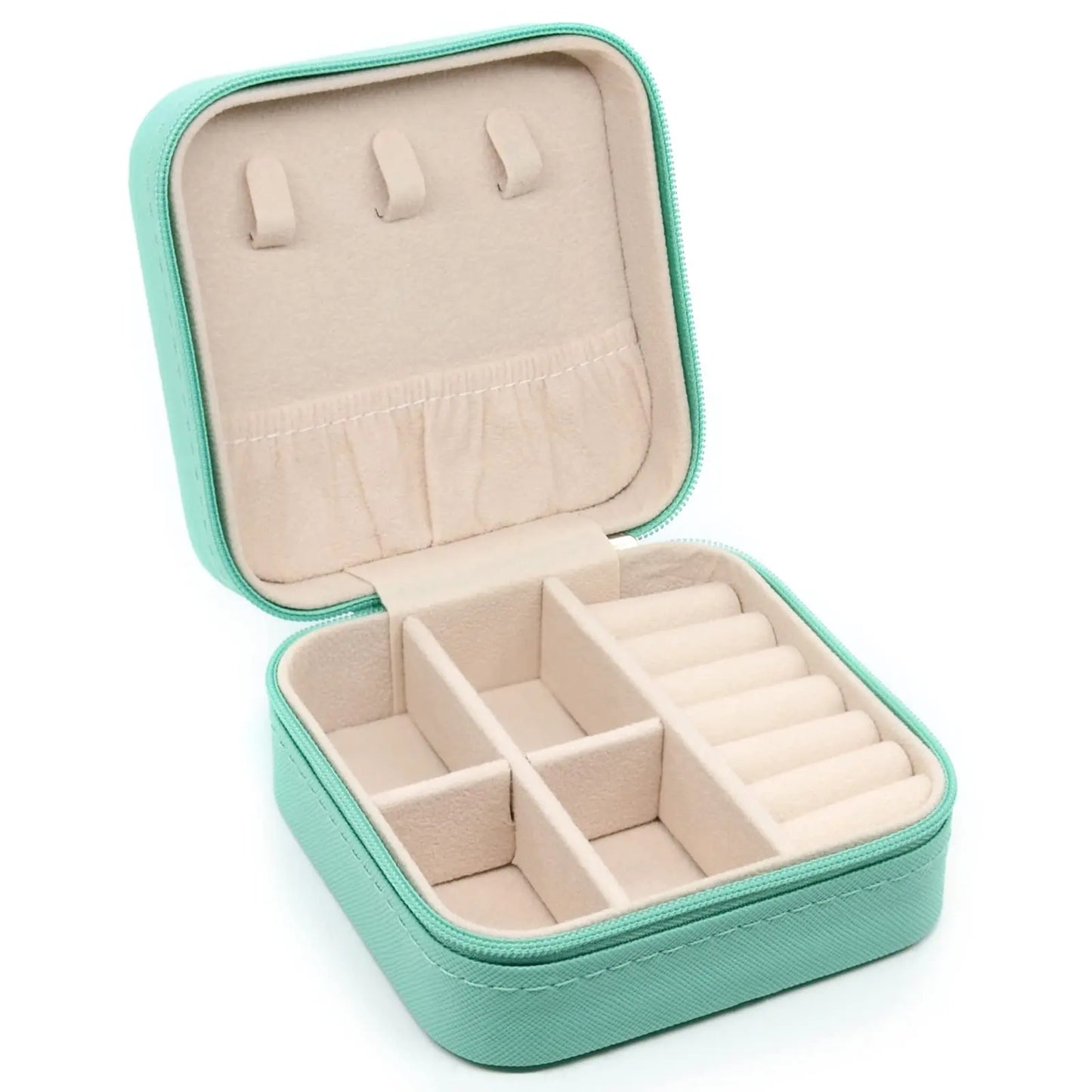 GlamBox – Mini Joyero de Viaje en PU Leather