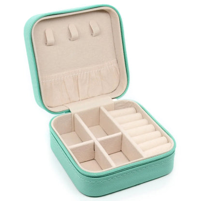 GlamBox – Mini Joyero de Viaje en PU Leather