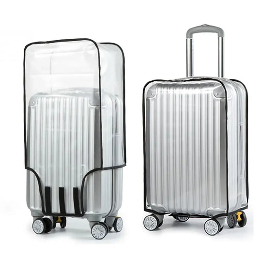 ClearGuard – Waterproof Transparent Suitcase Cover