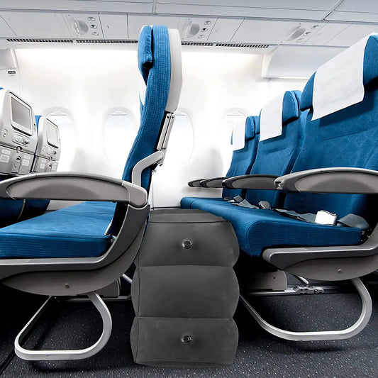 CloudFeet – Ergonomic Inflatable Travel Footrest