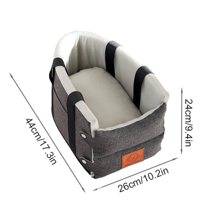 TravelBuddy Soft – Asiento de Coche y Transportín para Mascotas Pequeñas