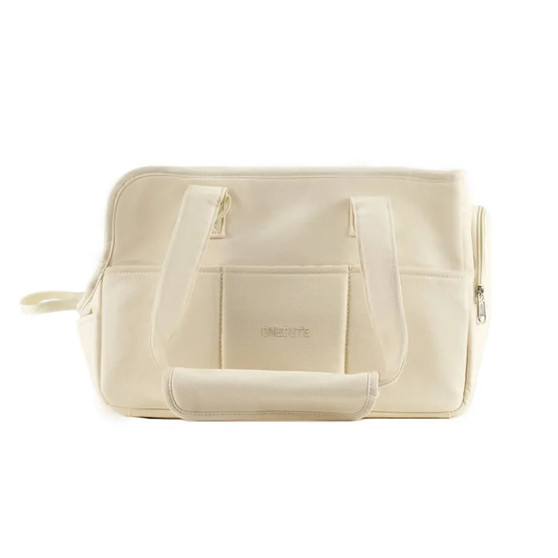 SnugCarry – Bolsa Cruzada de Algodón para Perros y Gatos Pequeños