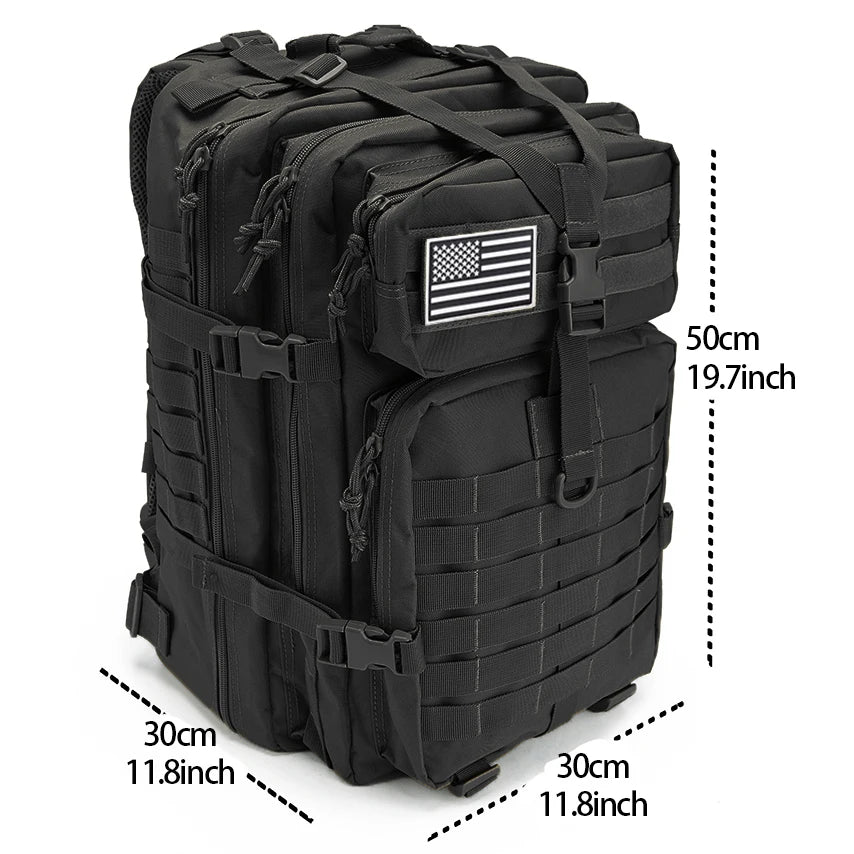 Tactical Explorer 30/50L – Mochila Táctica para Aventura