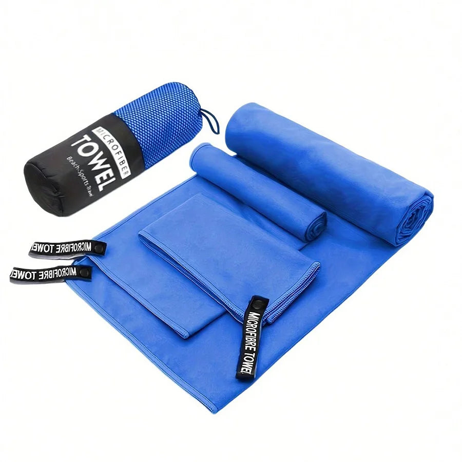 TriFit: Set de Toallas de Microfibra Ultra Absorbentes