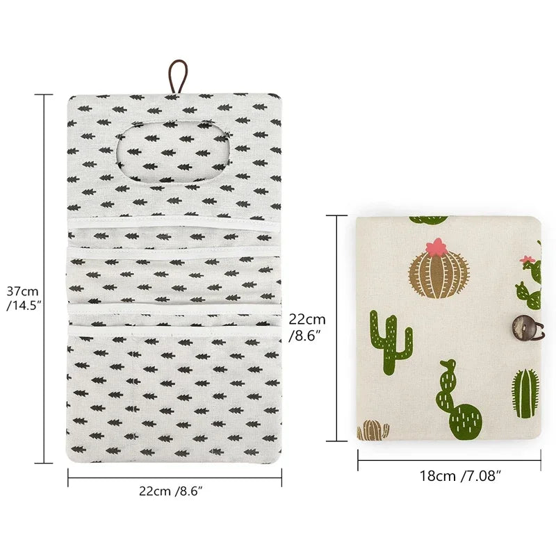 TinyTrek – Bolsa Organizador de Pañales para Bebé | Compacta, Plegable y Lista para Salir