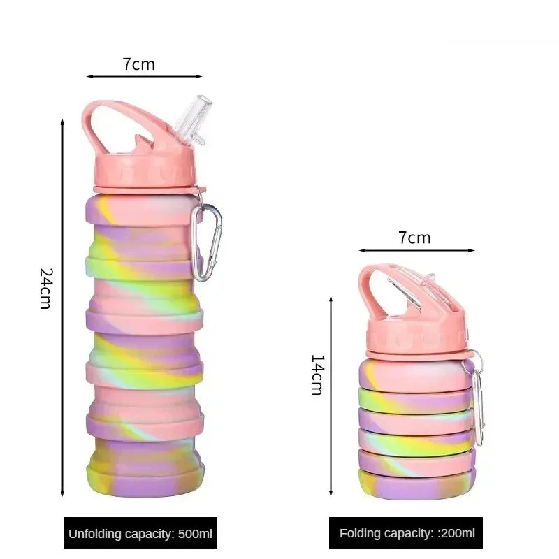 FlexSip2 – Botella de Agua Plegable de Silicona