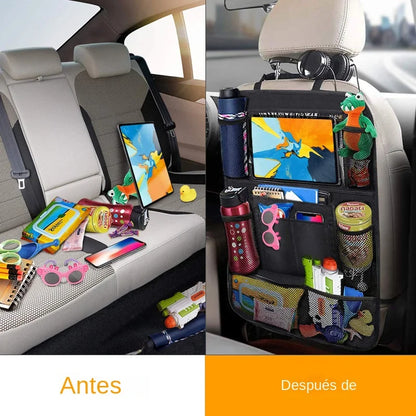 CleanRide Organizer – Organizador de Asiento Trasero con Porta Tablet