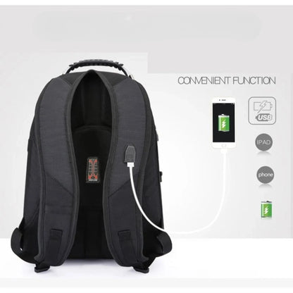 SwissPro 17” – Mochila Multifuncional para Viaje y Trabajo