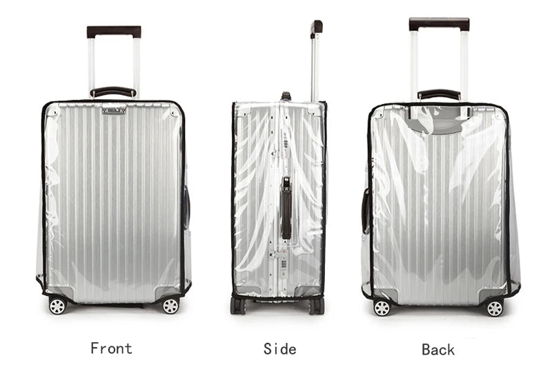 ClearGuard – Waterproof Transparent Suitcase Cover