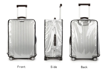 ClearGuard – Waterproof Transparent Suitcase Cover