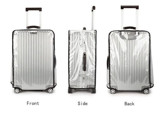 ClearGuard – Waterproof Transparent Suitcase Cover