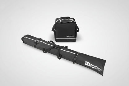 SnowTravel Set - Set 2 en 1 bolsa esquís/snowboard y bolsa accesorios