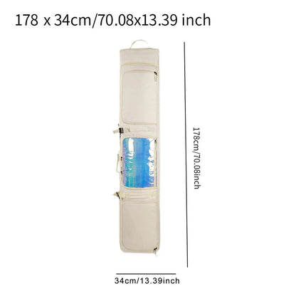 SnowGlide XL - bolsa con ruedas esquís/snowboard 100l