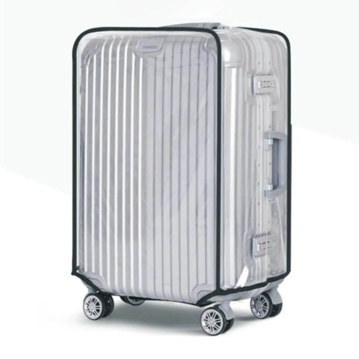 ClearGuard – Waterproof Transparent Suitcase Cover