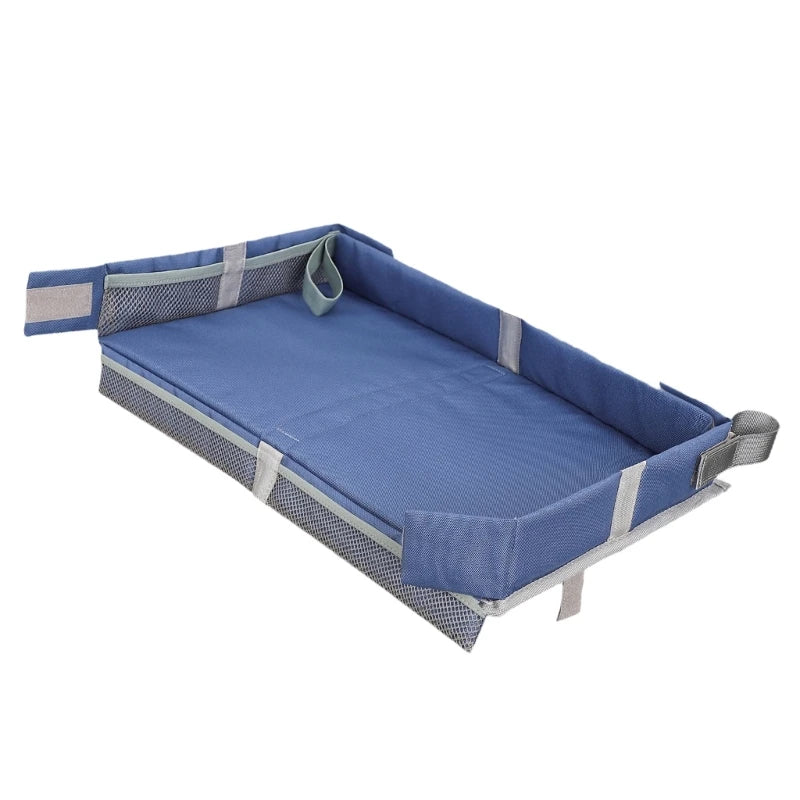 LittleExplorer – Bandeja de Viaje Plegable para Niños | Mesa de Entretenimiento y Aprendizaje en Avión o Coche