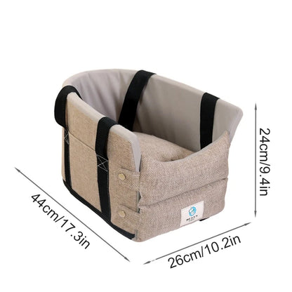 TravelBuddy Soft – Asiento de Coche y Transportín para Mascotas Pequeñas