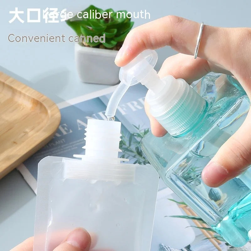 TravelPure – Set de Botellas Reutilizables para Viaje (5 Uds.)