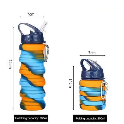 FlexSip2 – Botella de Agua Plegable de Silicona