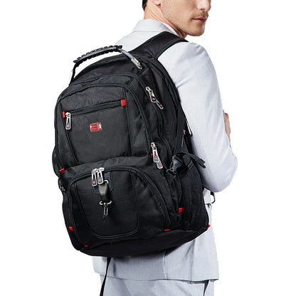 SwissPro 17” – Mochila Multifuncional para Viaje y Trabajo