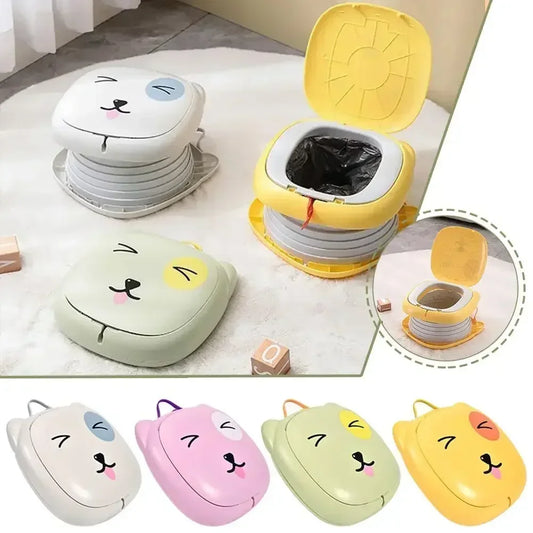 TravelBuddy Mini WC – El Orinal Portátil Plegable para Niñ@s