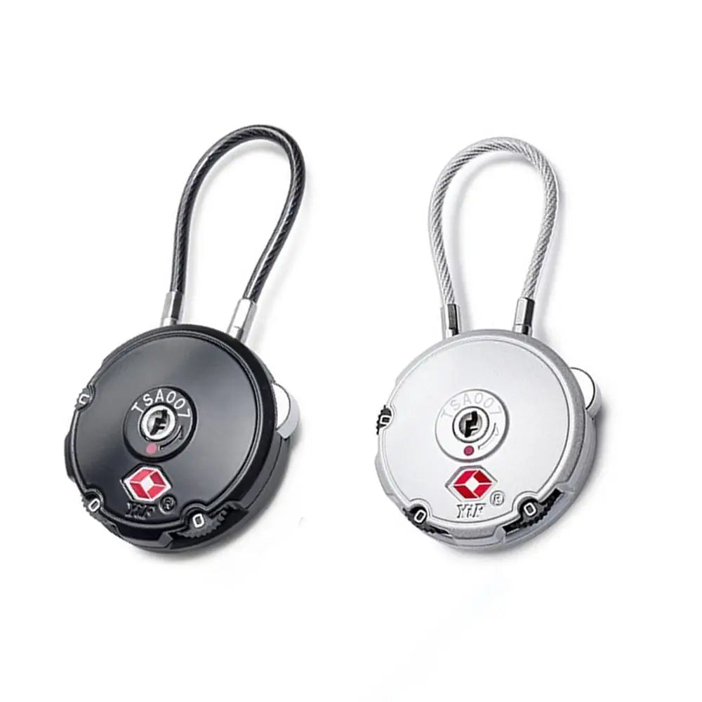 TSA SecureLock – Combination Luggage Lock with Steel Cable