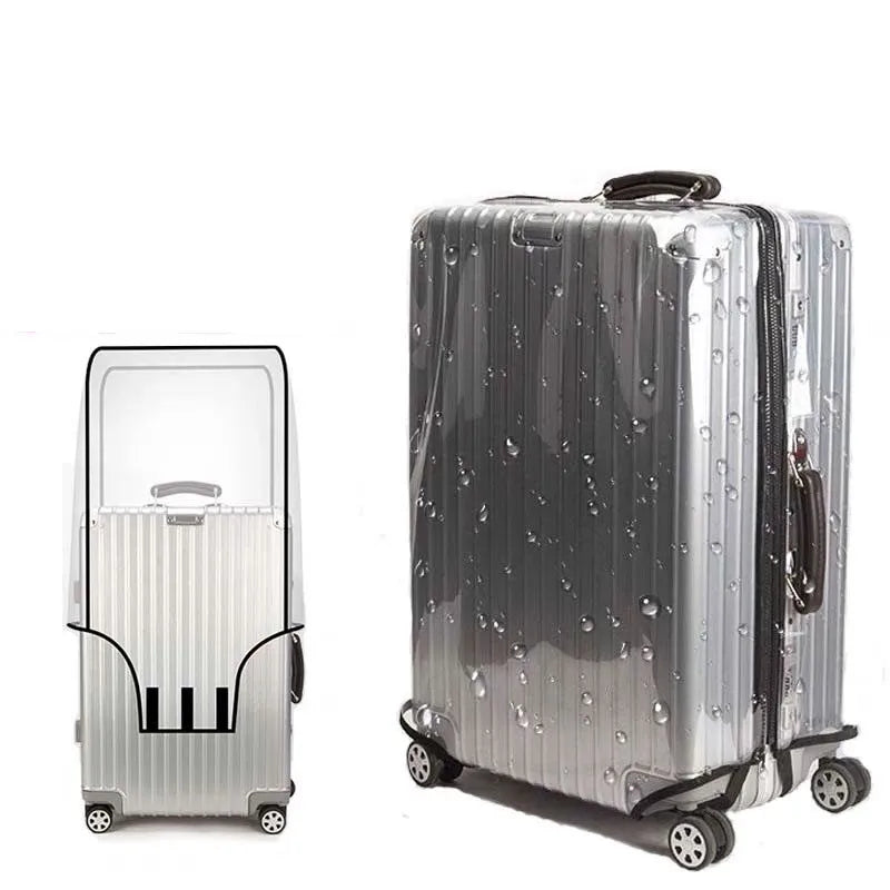 ClearGuard – Waterproof Transparent Suitcase Cover