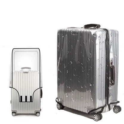 ClearGuard – Waterproof Transparent Suitcase Cover