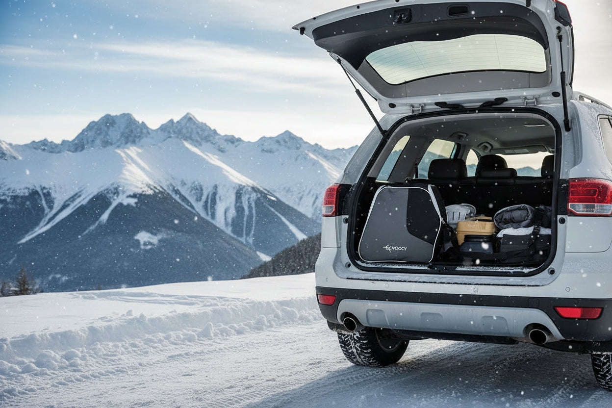 SnowCarry Pro - Bolsa de invierno para botas de esquí y accesorios